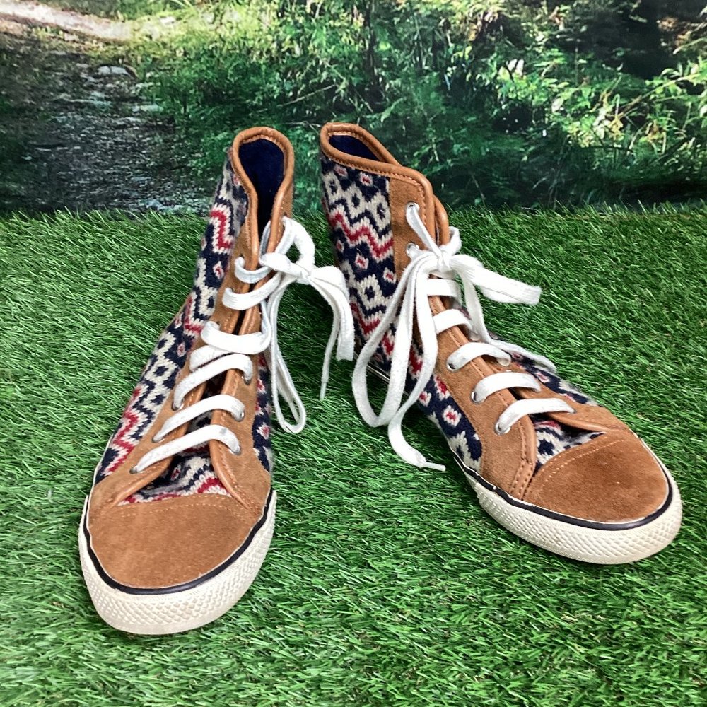Tory Burch Noah  High Top Sneaker Shoes 9